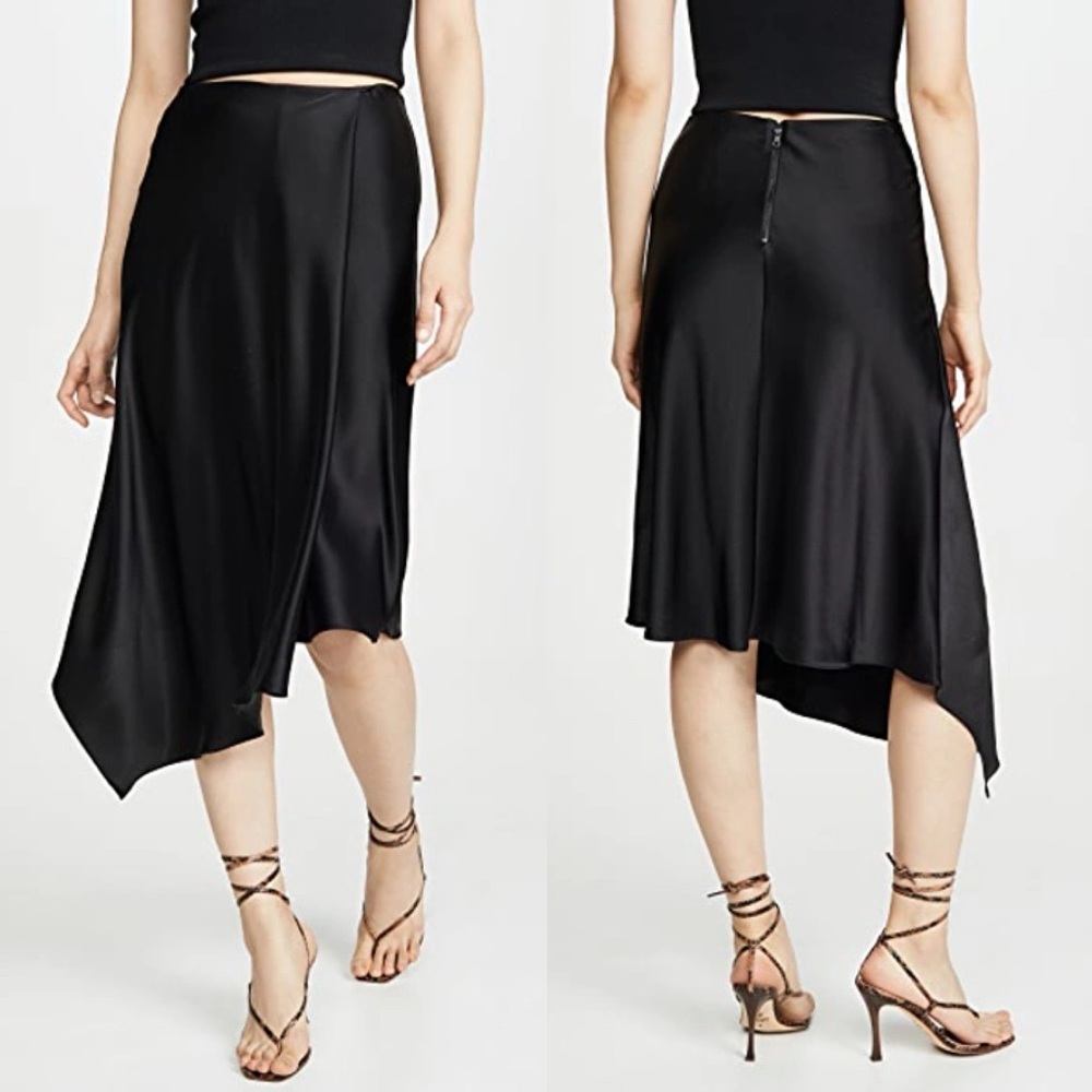 Alice+Olivia NWOT Jayla Asymmetric Skirt - sz 2